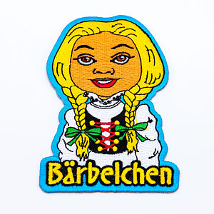 Bügelbild Bärbelchen, klein