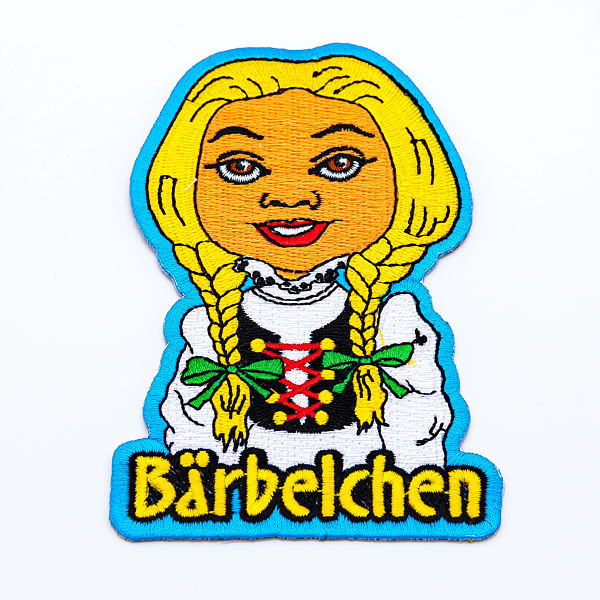 Bügelbild Bärbelchen, klein