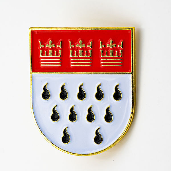3D-Pin Kölner Wappen
