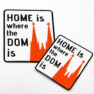 Bügelbild Home is where the Dom is - Torben Klein Kollektion, 2 Varianten